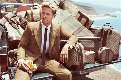 ryan gosling gucci luggage|Ryan Gosling Gucci.